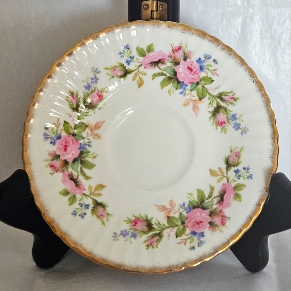 Paragon "Moss Rose" Saucer ONLY.